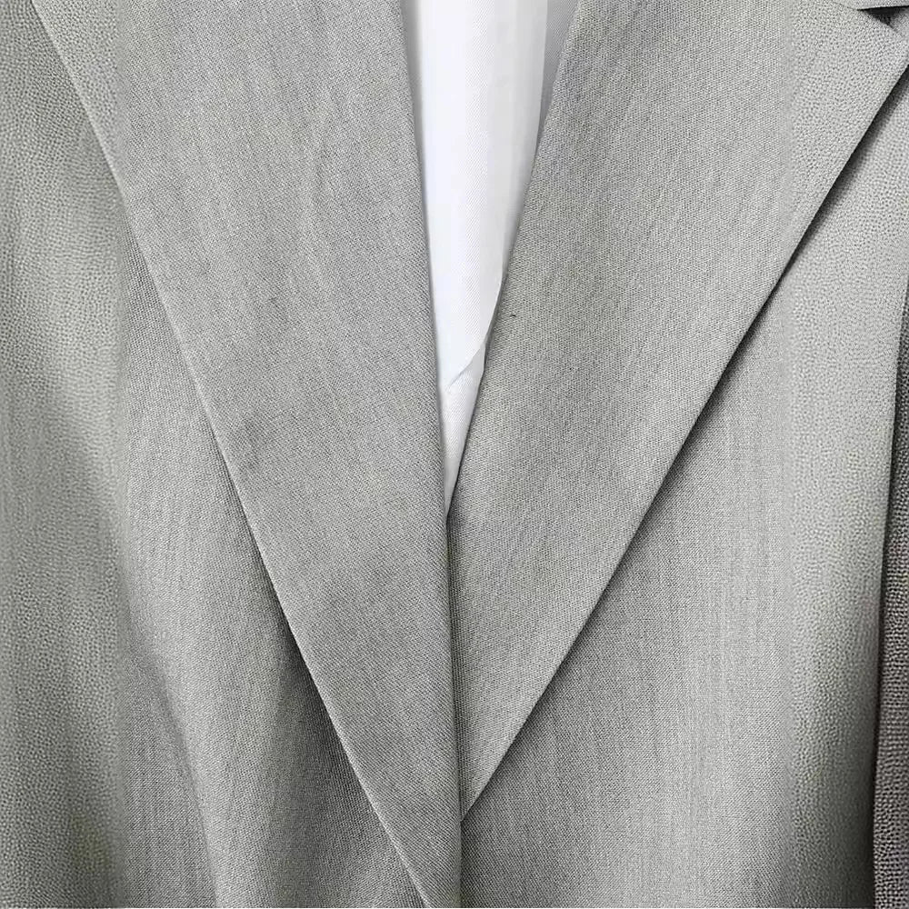 Elegant Lapel Coat Women's Long Sleeve Pocket Tie Women's Coat Summer Chic Office Women's Coat