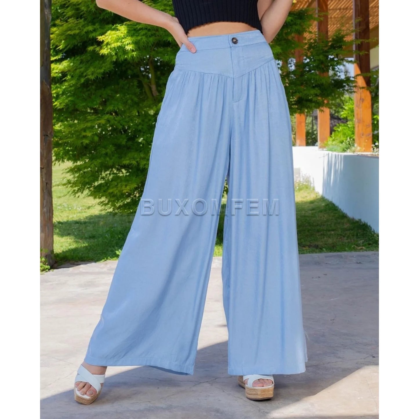 Straight Leg Comfortable Casual Trousers for Women 2025 Stylish Fashion New High Waist Jeans Unique Stylish Loose Leg Pants