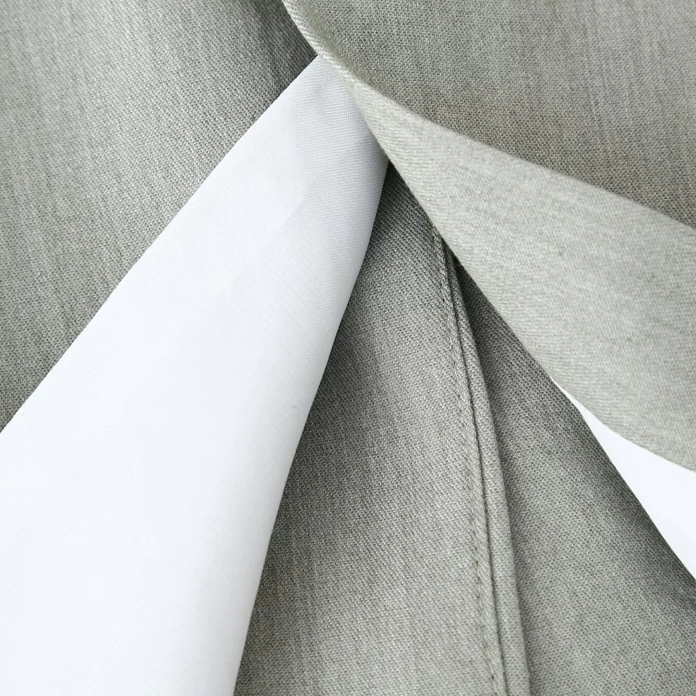 Elegant Lapel Coat Women's Long Sleeve Pocket Tie Women's Coat Summer Chic Office Women's Coat