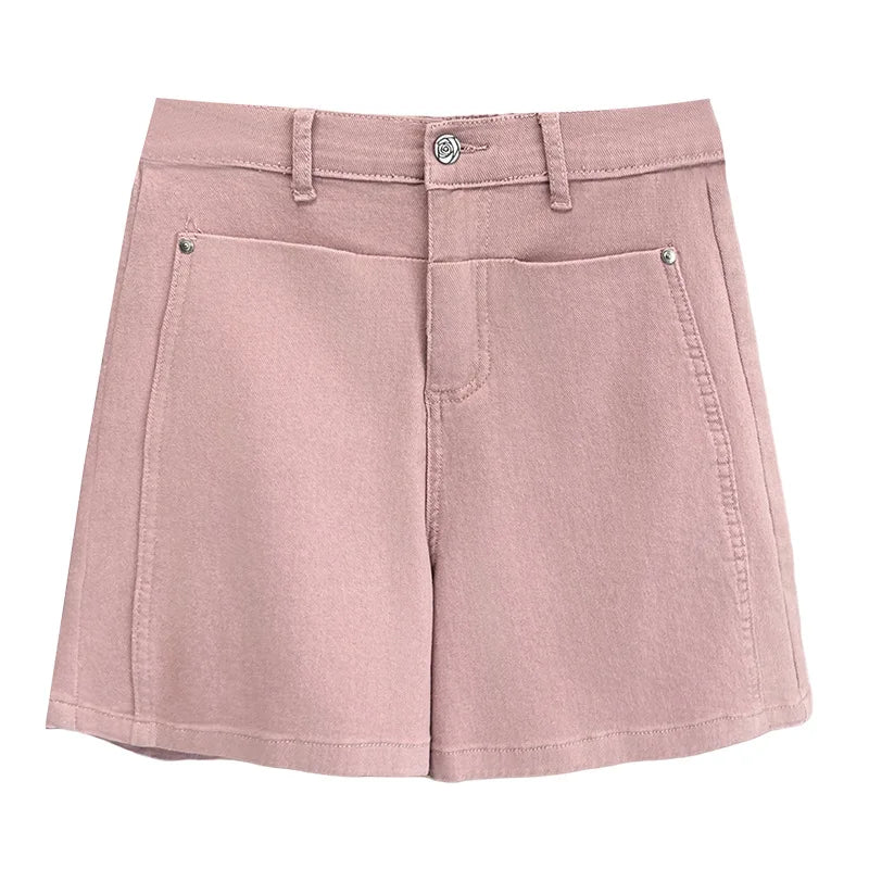 New Plus Size Jeans Summer Casual Thin Denim Hot Pants 100KG Shorts For Women